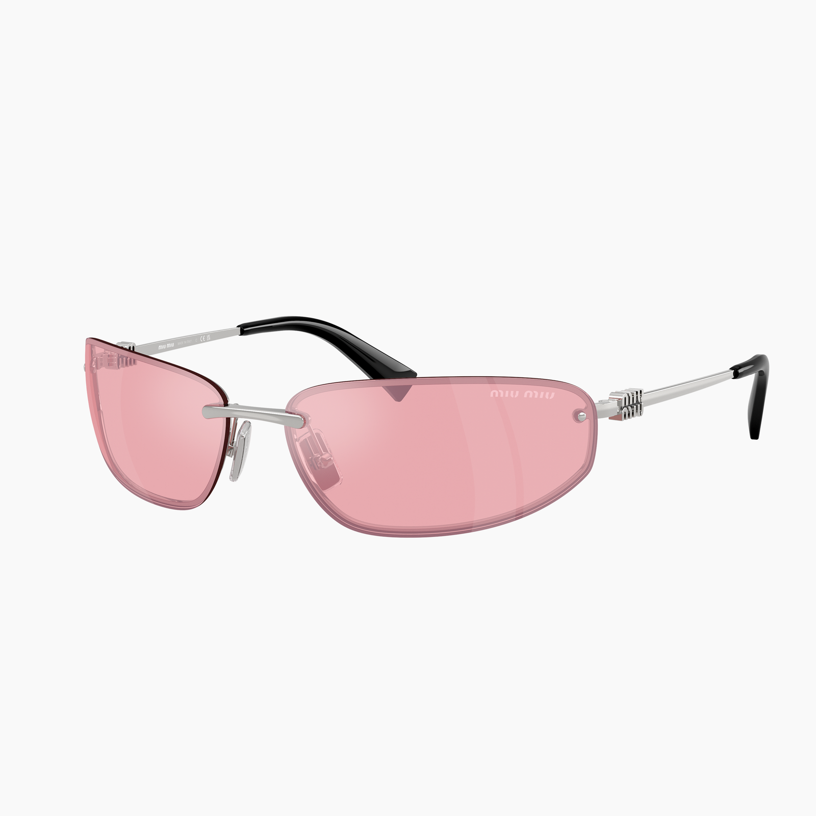 Occhiali da sole Miu Miu MU A50S 1BC70J - Argento