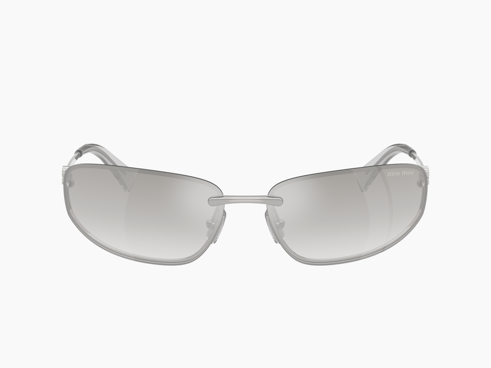 Alternative view of Occhiali da sole Miu Miu MU A50S 1BC8H1 - Argento