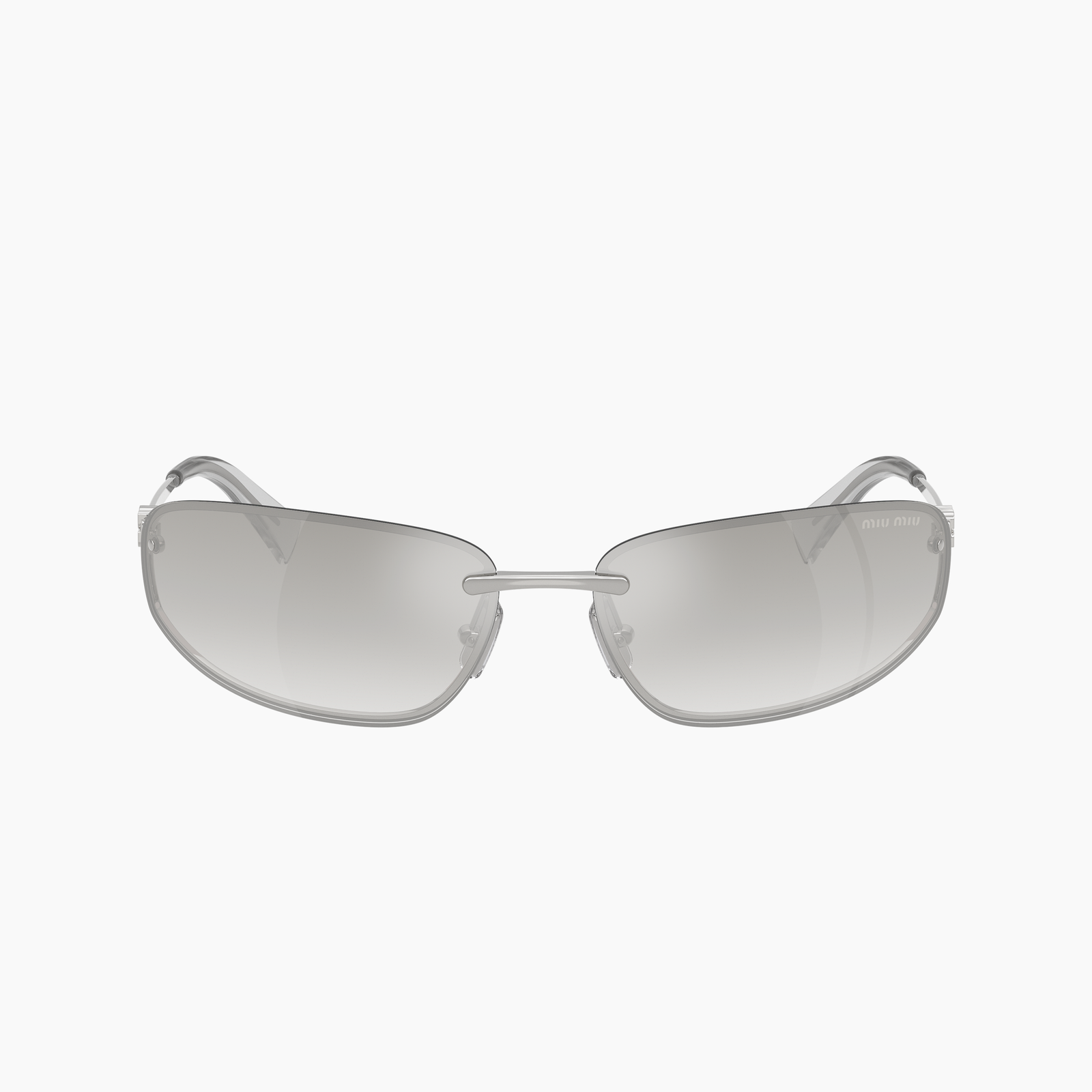 Occhiali da sole Miu Miu MU A50S 1BC8H1 - Argento - immagine 2
