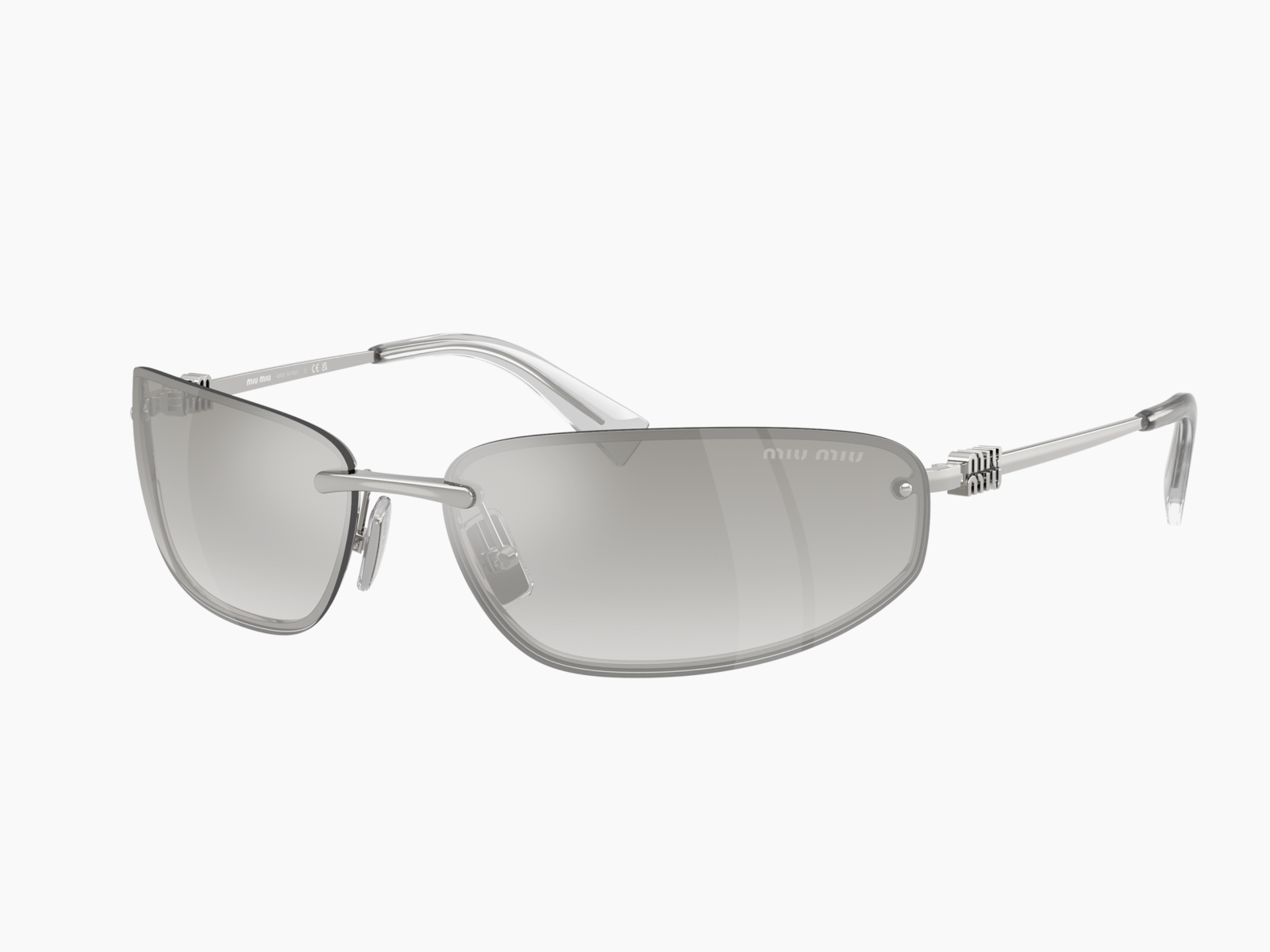 Occhiali da sole Miu Miu MU A50S 1BC8H1 - Argento