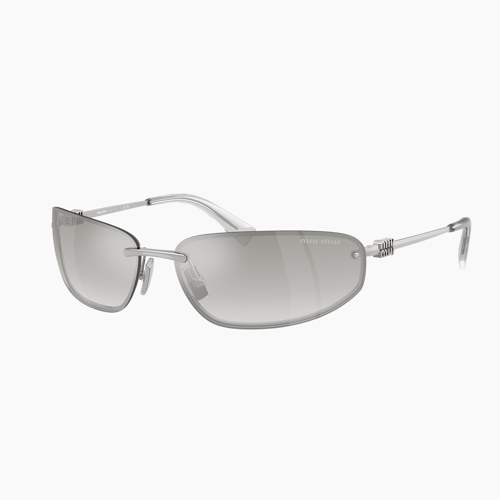 Occhiali da sole Miu Miu MU A50S 1BC8H1 - Argento