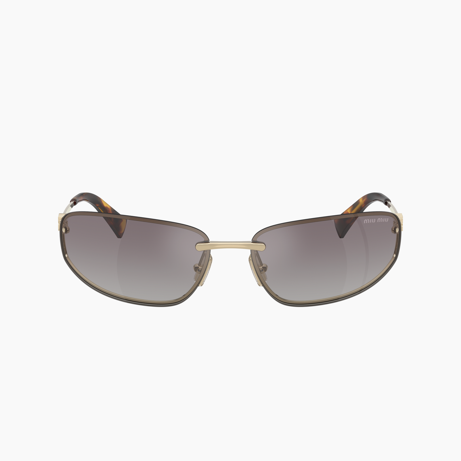 Occhiali da sole Miu Miu MU A50S ZVN30C - Oro pallido - immagine 2