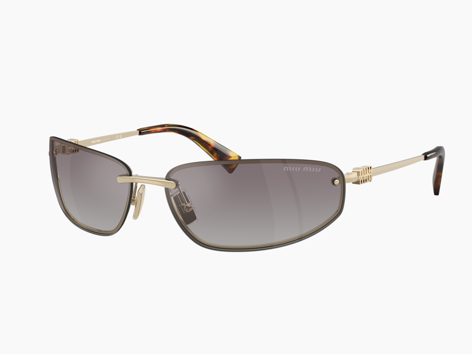 Occhiali da sole Miu Miu MU A50S ZVN30C - Oro pallido