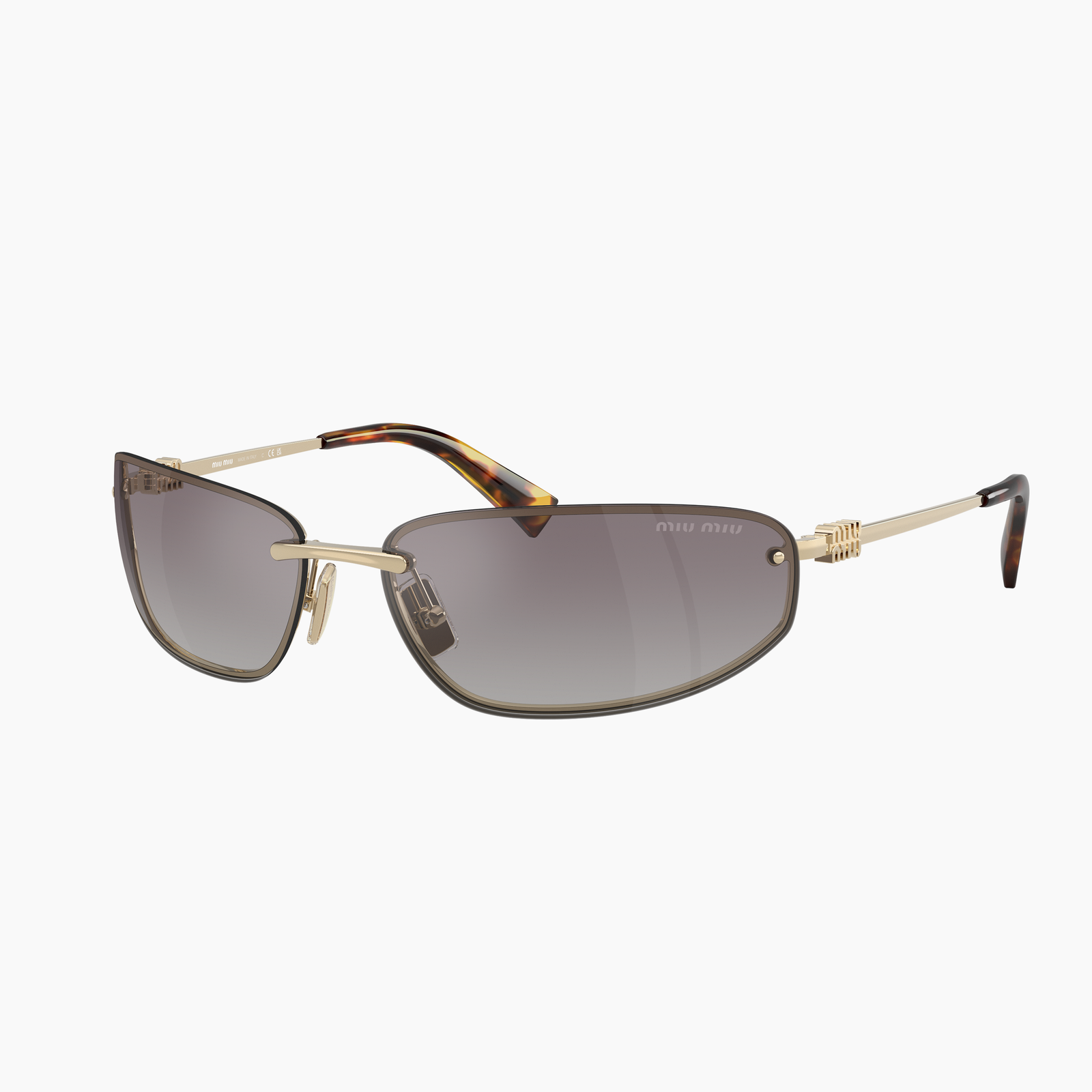 Occhiali da sole Miu Miu MU A50S ZVN30C - Oro pallido