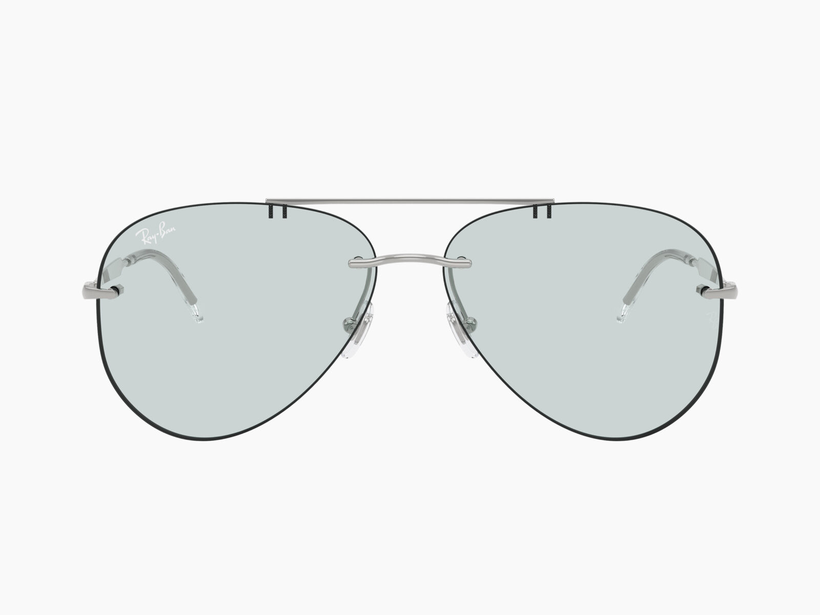 Alternative view of Ray-Ban RB3791 003/M1 - Argento Transitions