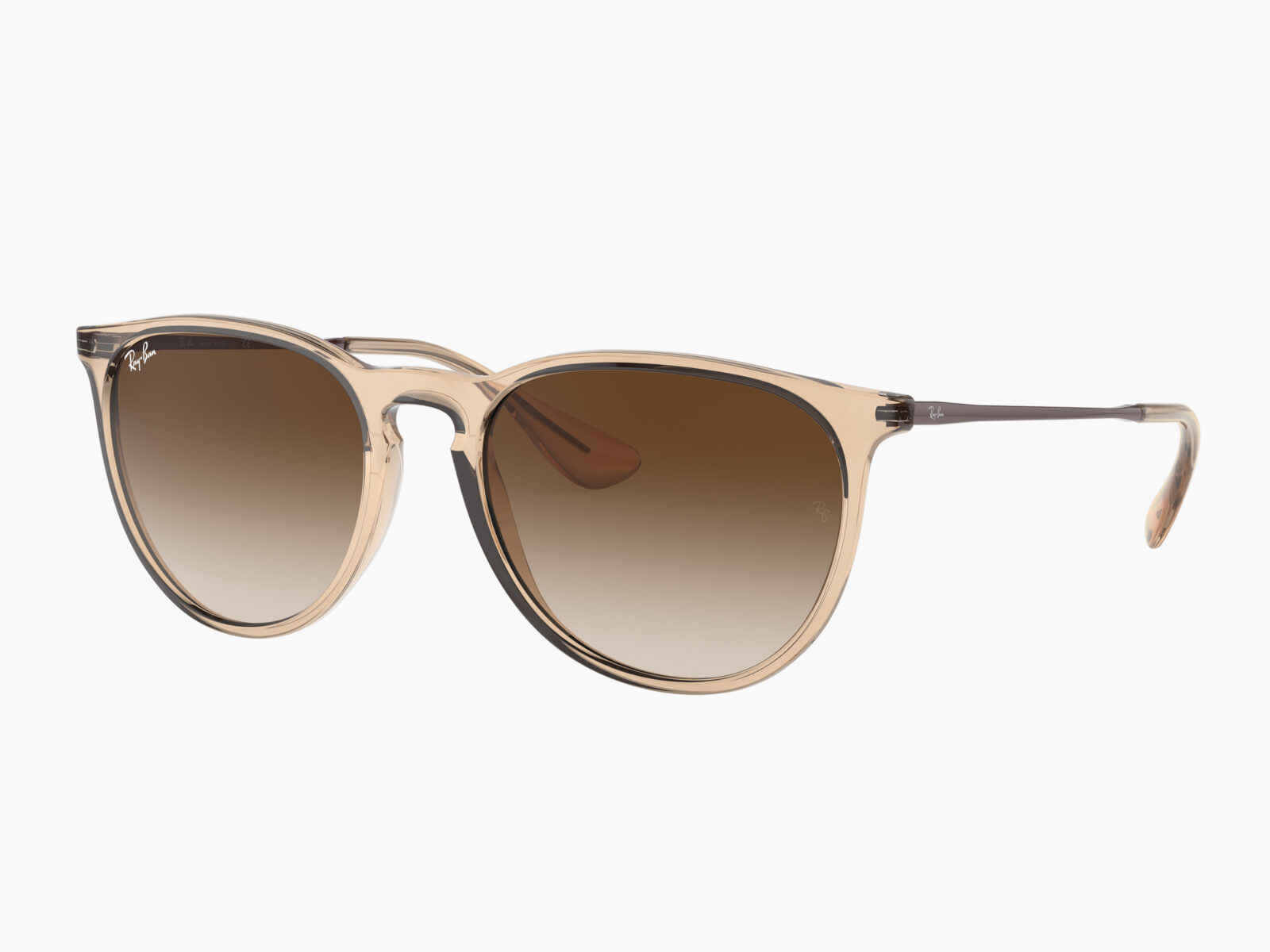 Ray-Ban ERIKA RB4171 651413 - Marrone Trasparente
