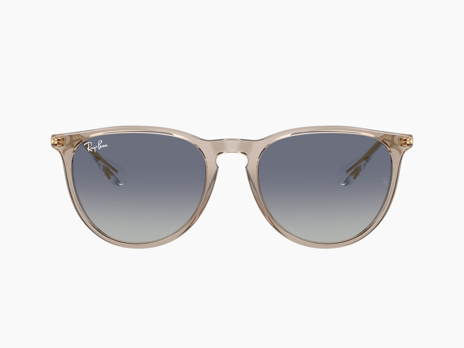Alternative view of Ray-Ban ERIKA RB4171 67444L - Marrone chiaro trasparente