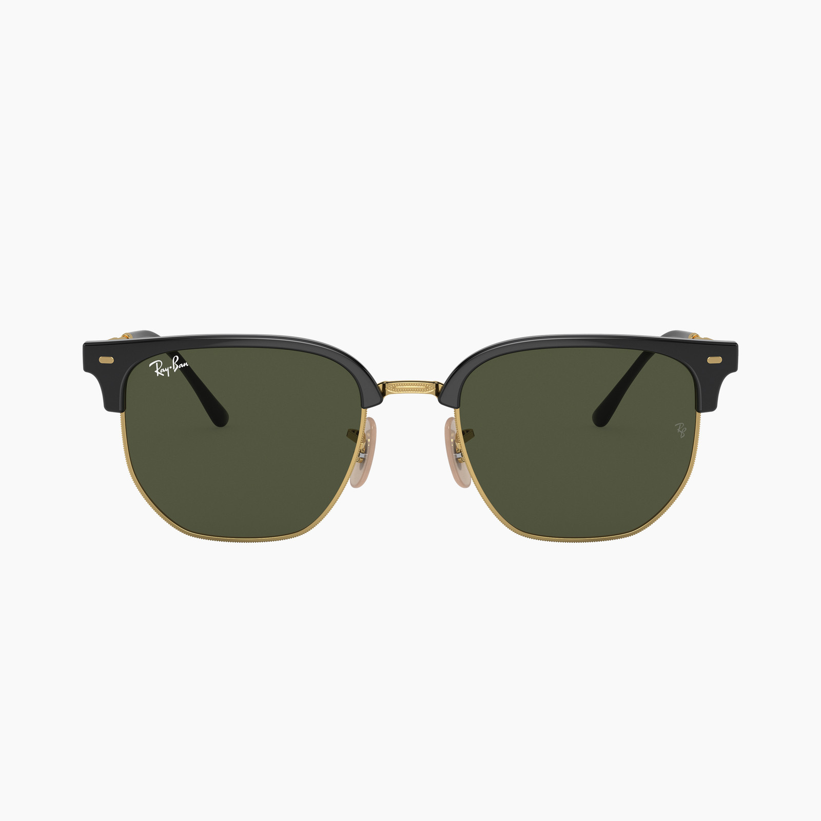 Ray-Ban NEW CLUBMASTER RB4416 601/31 - Nero su oro - immagine 2