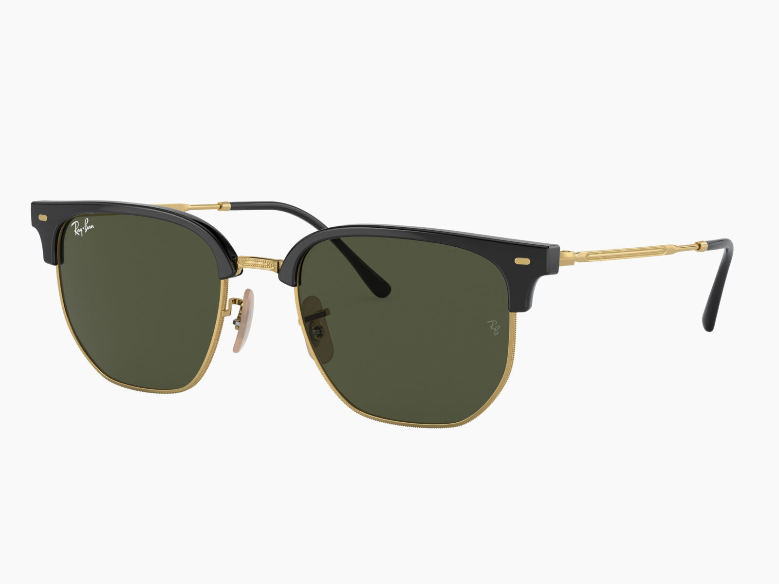Ray-Ban NEW CLUBMASTER RB4416 601/31 - Nero su oro