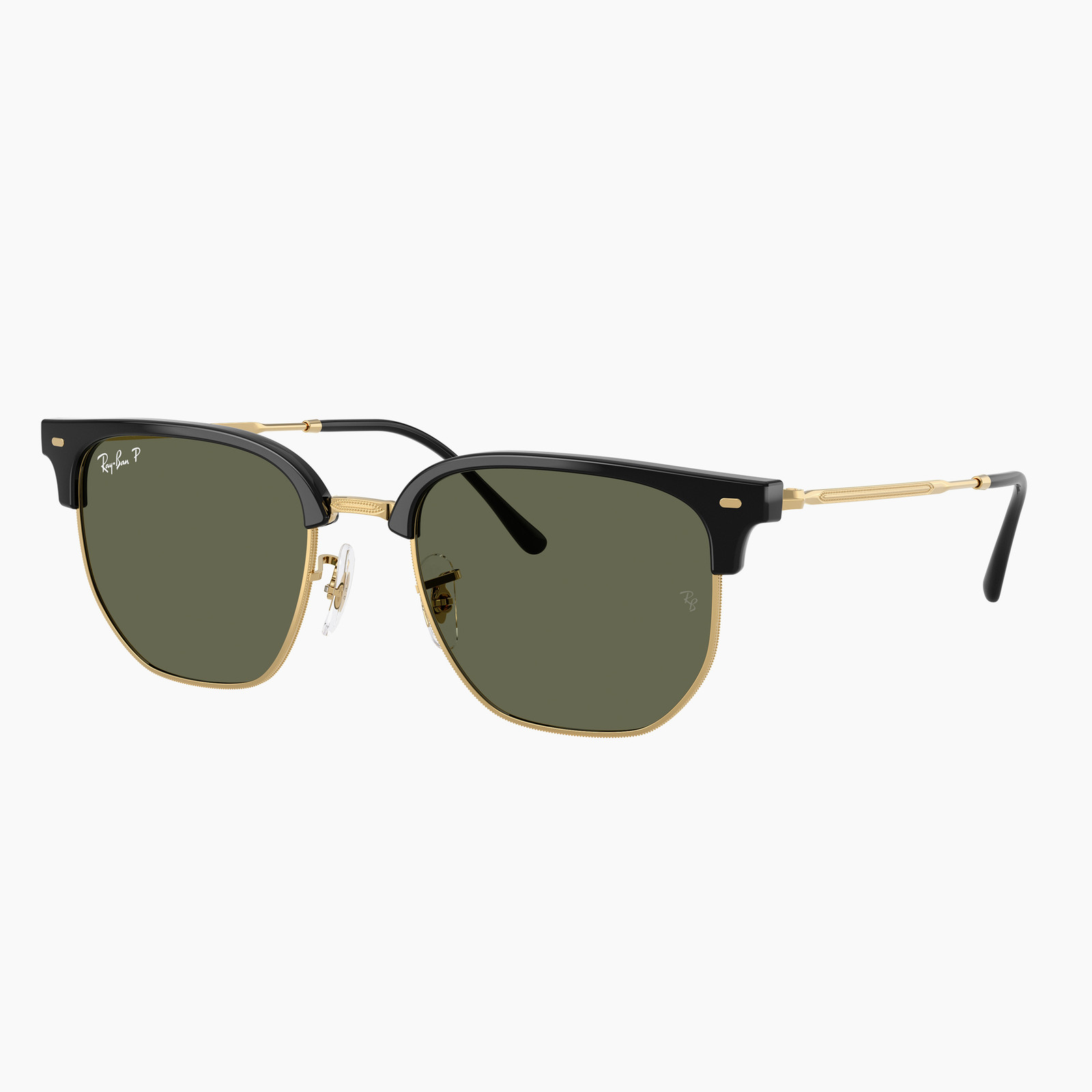 Ray-Ban NEW CLUBMASTER RB4416 601/58 - Nero su Arista Polarizzato