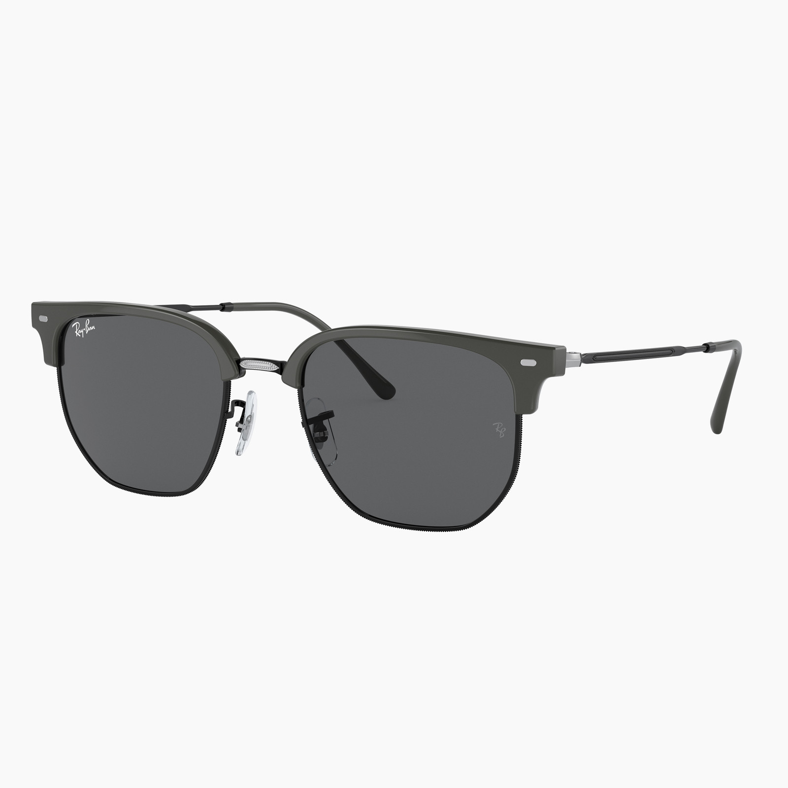 Ray-Ban NEW CLUBMASTER RB4416 6653B1 - Grigio su nero