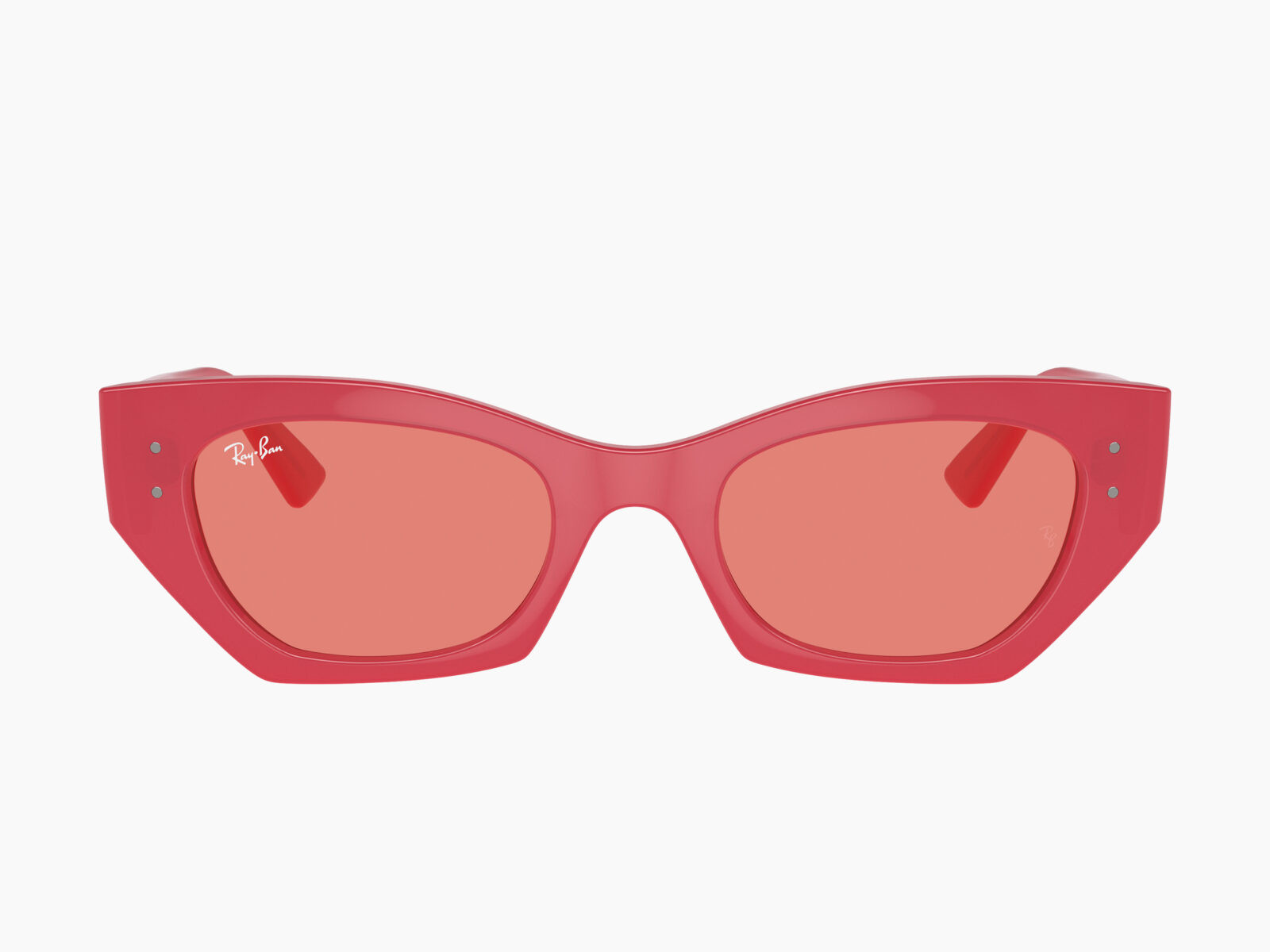 Alternative view of Ray-Ban Zena RB4430 676084 - Rosso ciliegia